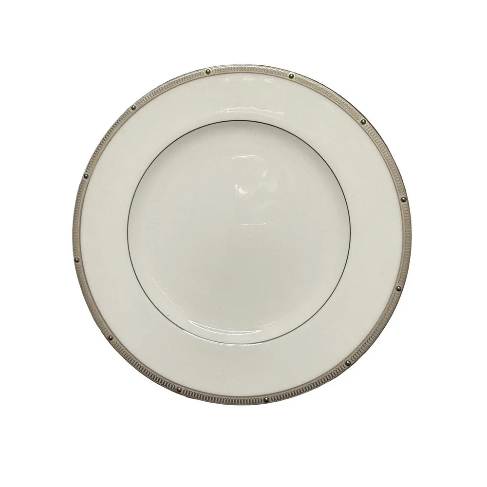Noritake, Rochelle Platinum Dinner Plate 10 1/4